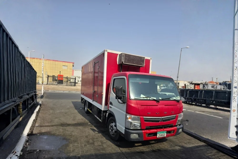 Refrigerated Chiller Van Fleet Abu Dhabi