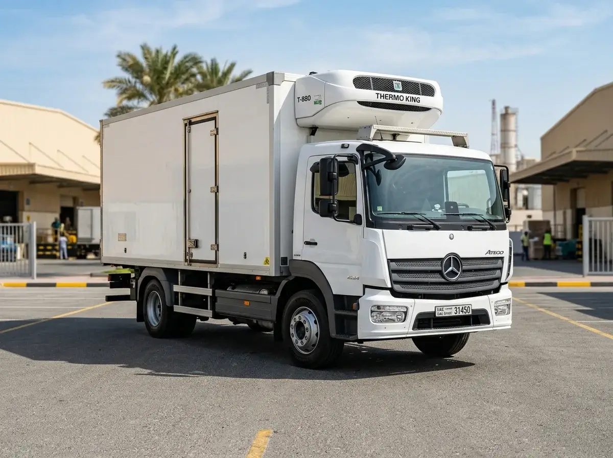 Chiller Truck Rental Abu Dhabi